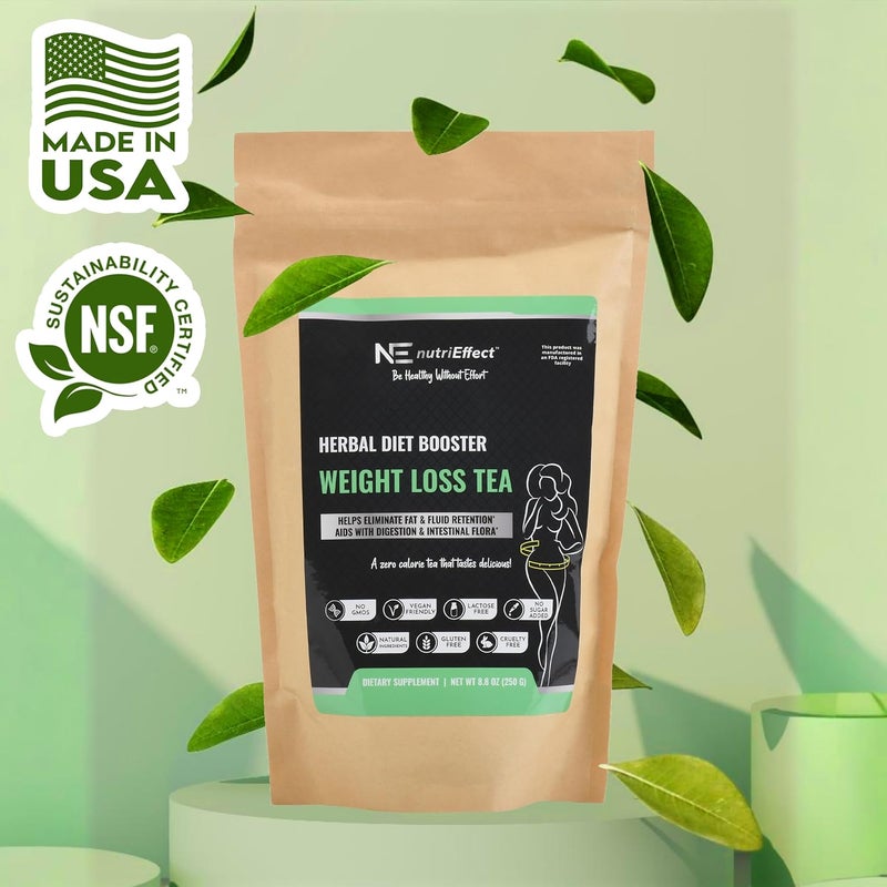 nutriEffect شاي الأعشاب لفقدان الوزن من نوتريإيفكت - دعم التخلص من السموم والهضم، تخفيف الانتفاخ، مكونات طبيعية - Image 2